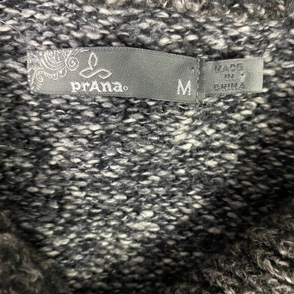 Prana Danika Duster Cardigan Sweater Women's Medium Long Gray - Picture 5 of 11